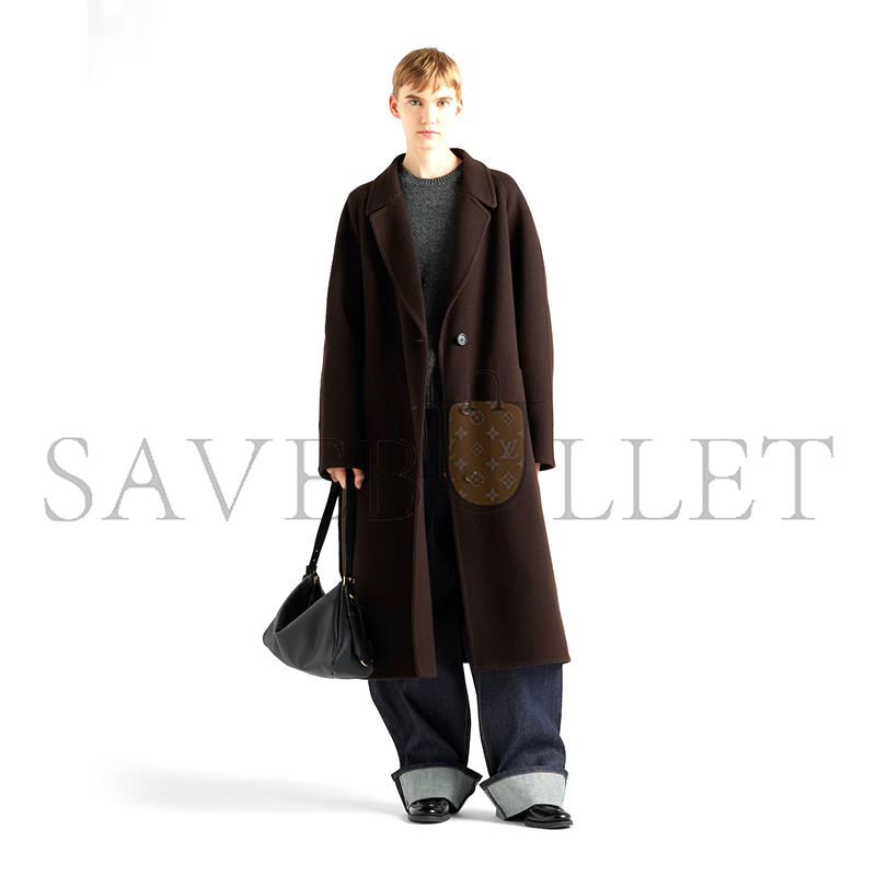 PRADA AIMÉE LARGE LEATHER SHOULDER BAG 1BC228 (39*23*12cm) PRADA AIMÉE LARGE LEATHER SHOULDER BAG 1BC228 (39*23*12cm)